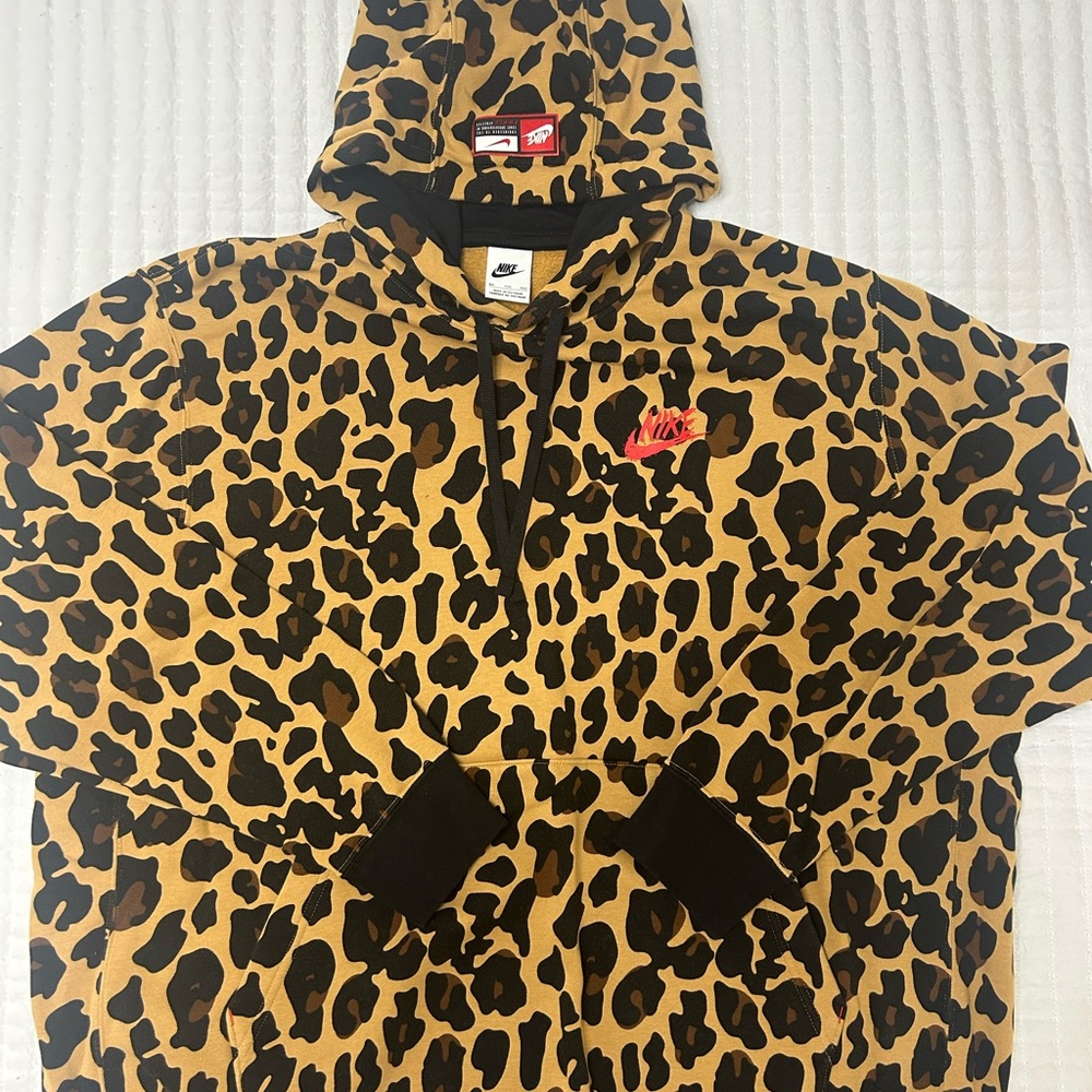 Nike Leopard Hoodie - Men’s XXL